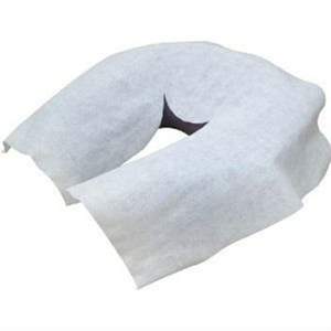 Cubierta de descanso facial de papel SBPP desechable no tejida para masaje estilo Y
