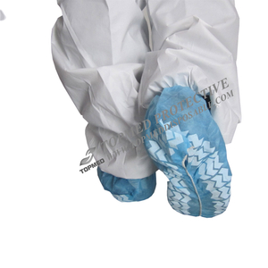 Cubrezapatos desechables médicos no tejidos SBPP con antideslizante
